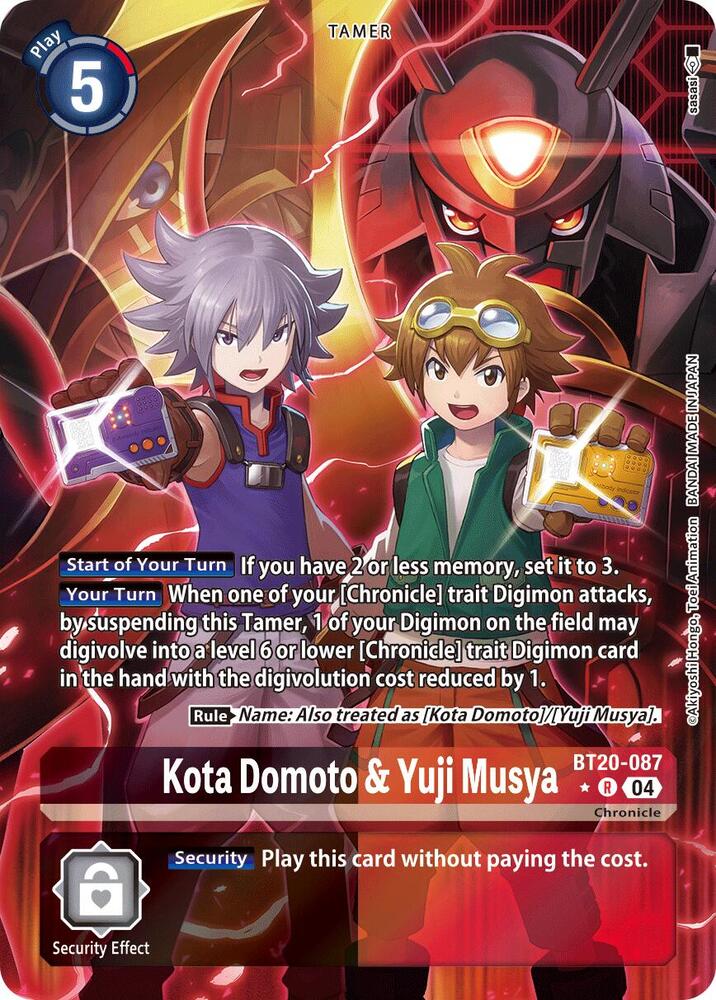 Kota Domoto & Yuji Musya (Alternate Art) card image