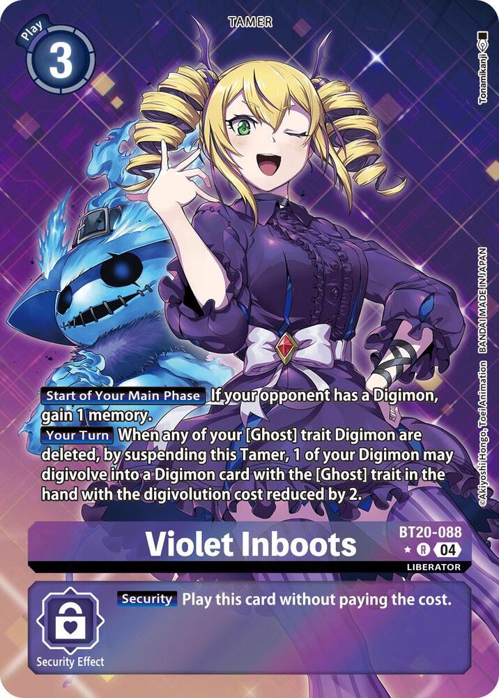 Violet Inboots - BT20-088 (Alternate Art) card image