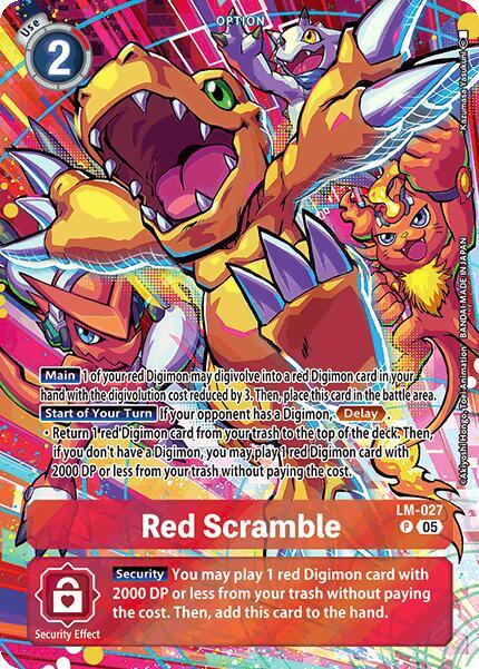 Red Scramble (Alternate Art) card image