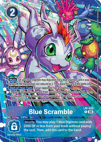 Blue Scramble (Alternate Art) card image