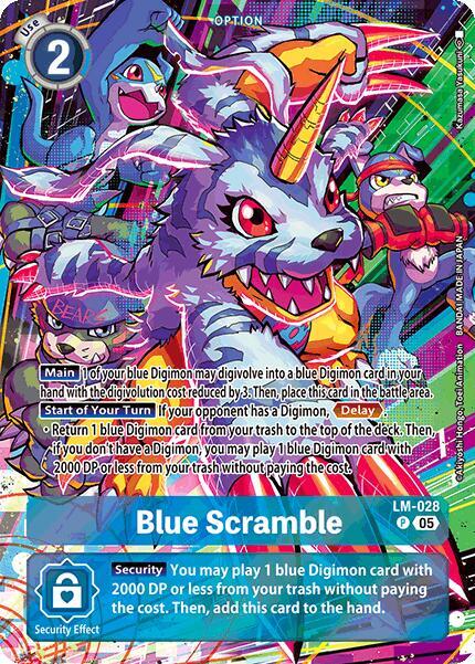 Blue Scramble (Alternate Art) card image