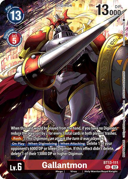 Gallantmon (Limited Card Pack) card image