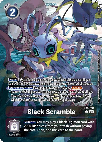 Black Scramble (Alternate Art) card image