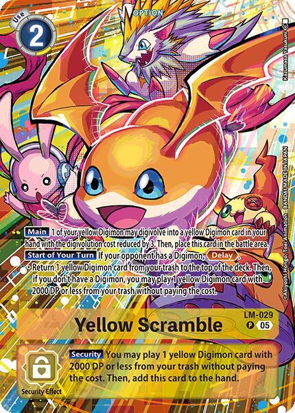 Yellow Scramble (Alternate Art) card image