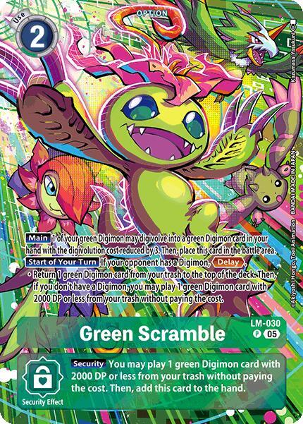 Green Scramble (Alternate Art) card image