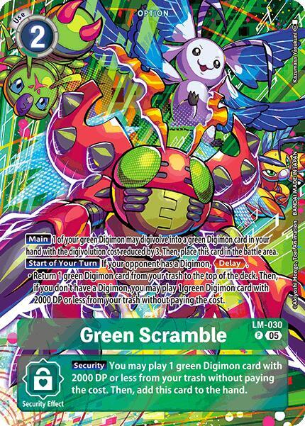 Green Scramble (Alternate Art) card image