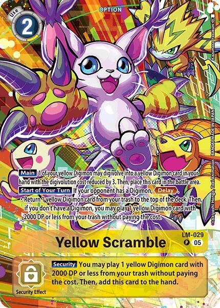 Yellow Scramble (Alternate Art) card image