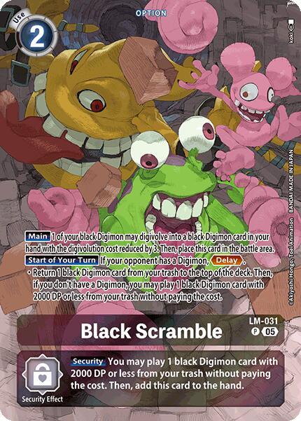 Black Scramble (Alternate Art) card image