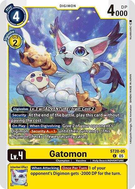 Gatomon card image