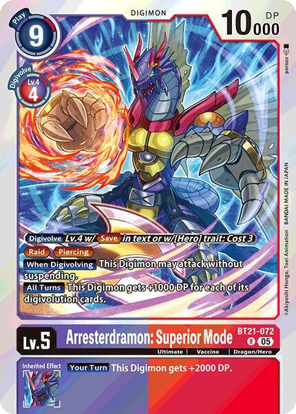 Arresterdramon: Superior Mode card image