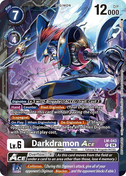 Darkdramon ACE (Limited Card Pack) card image