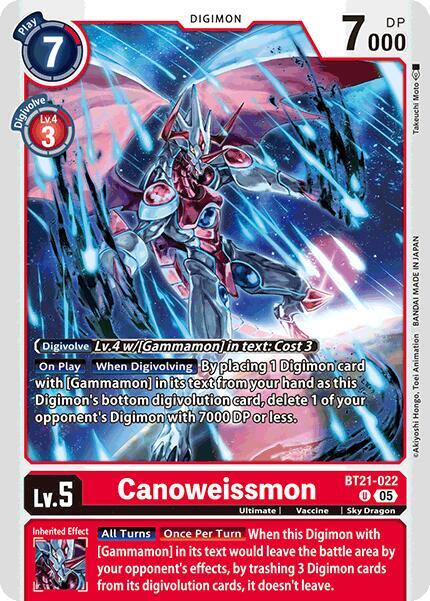 Canoweissmon card image