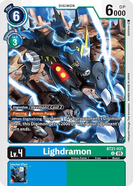 Lighdramon card image