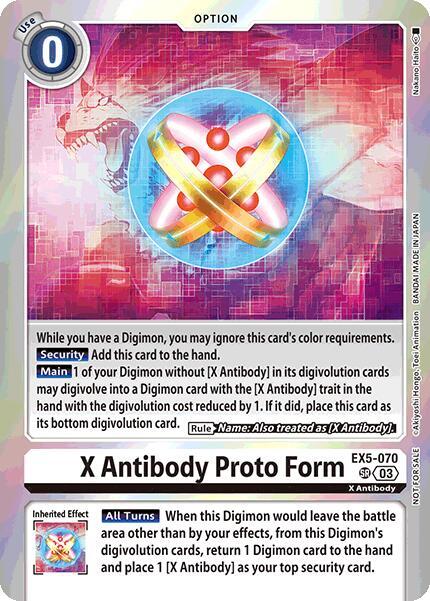 X Antibody Proto Form (Special Event Pack 2025) card image