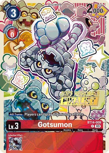 Gotsumon (2025 Regionals Finalist) card image