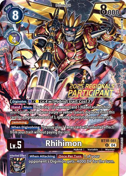 Rhihimon (2025 Regionals Participant) card image