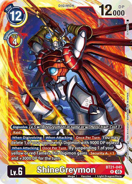 ShineGreymon card image