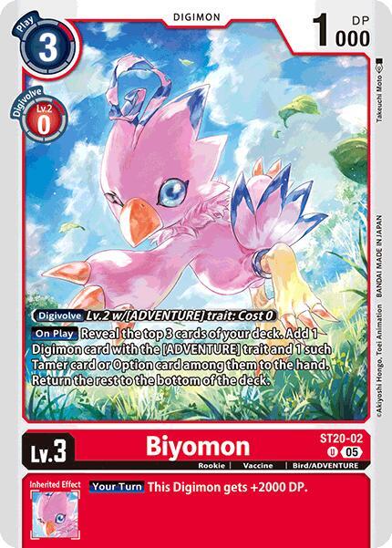 Biyomon card image