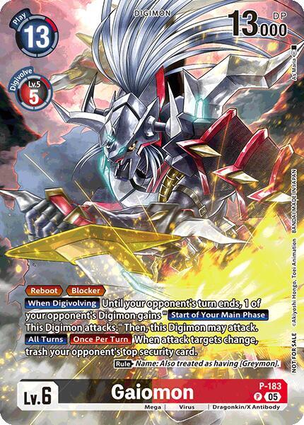 Gaiomon (BT-21: Illustration Celebration Pack) card image