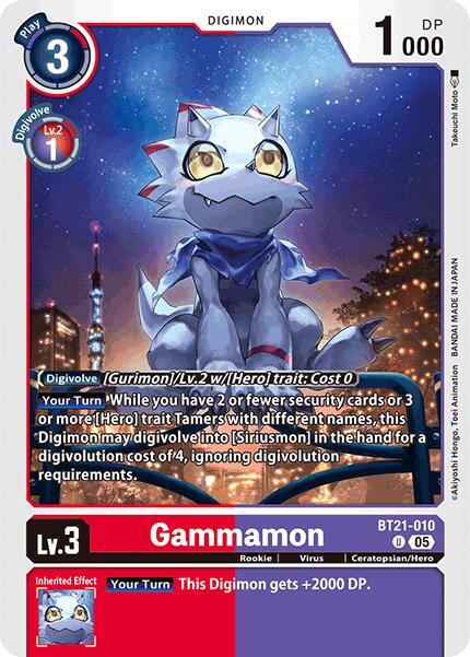 Gammamon card image