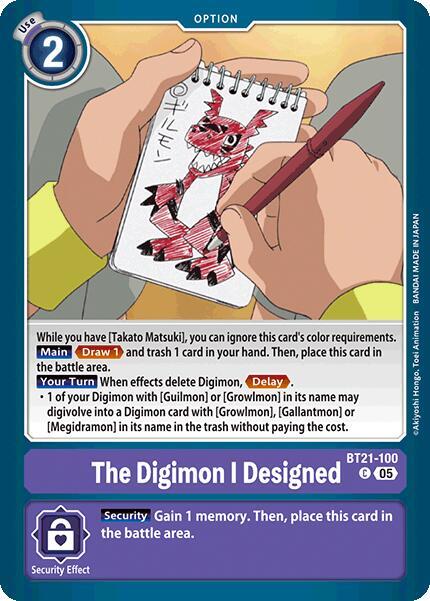 The Digimon I Designed card image