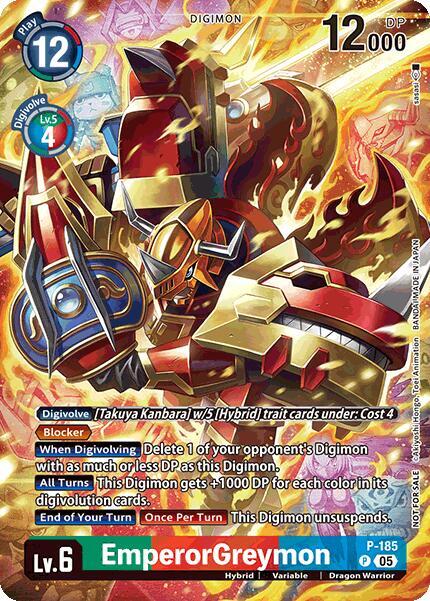 EmperorGreymon (BT-21: Illustration Celebration Pack) card image