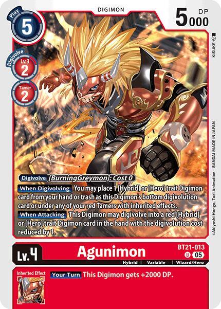 Agunimon card image