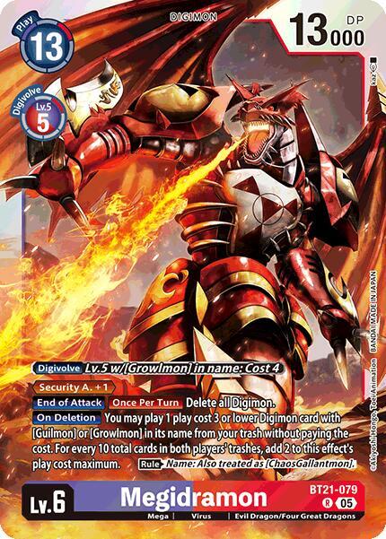 Megidramon card image