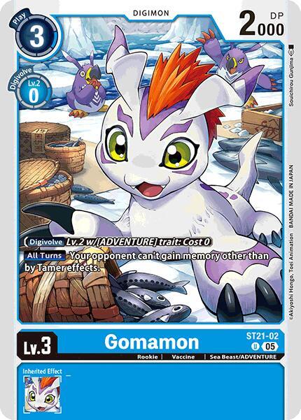 Gomamon card image