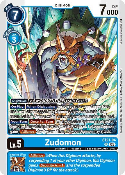 Zudomon card image