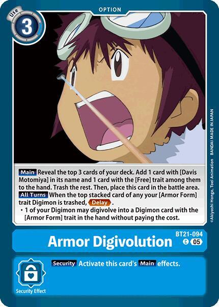 Armor Digivolution card image
