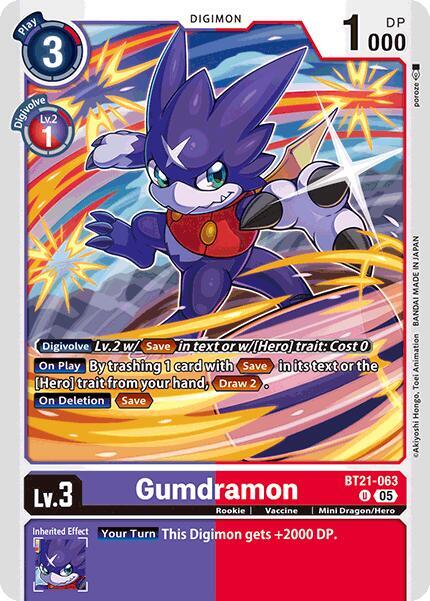 Gumdramon card image