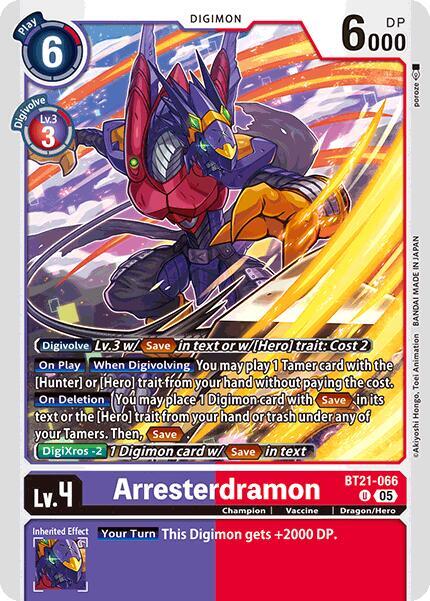 Arresterdramon card image