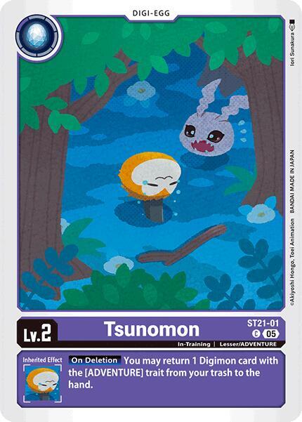 Tsunomon card image