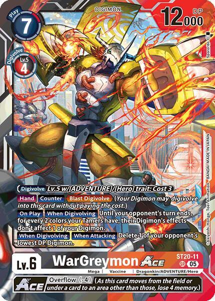 WarGreymon ACE card image