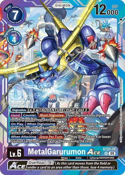 MetalGarurumon ACE card image