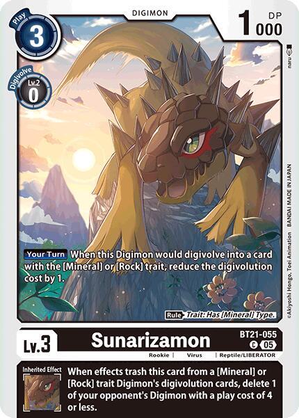 Sunarizamon card image