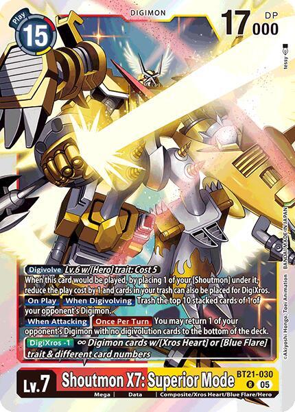 Shoutmon X7: Superior Mode card image