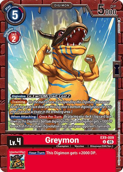 Greymon card image