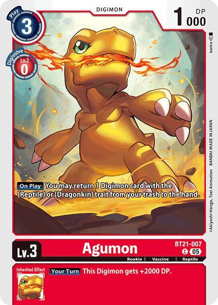 Agumon - BT21-007 card image