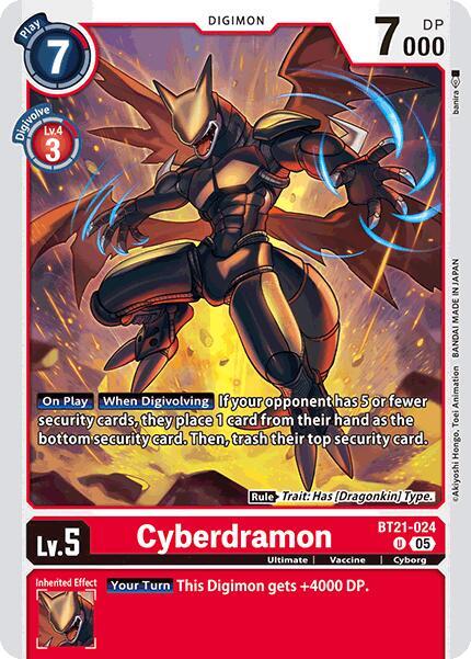 Cyberdramon card image