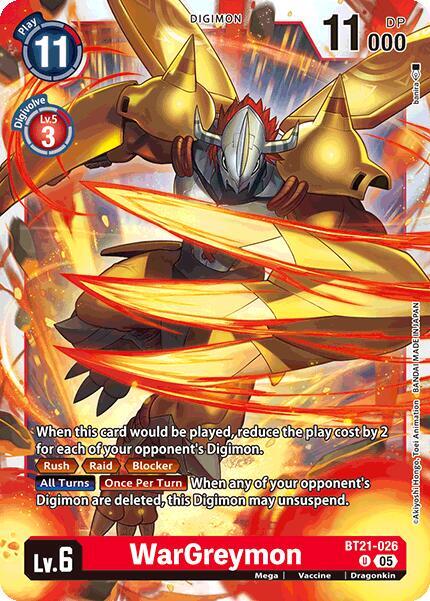 WarGreymon card image