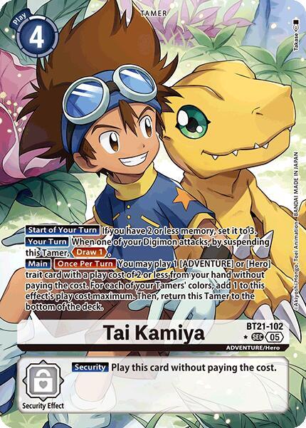 Tai Kamiya (Alternate Art) card image