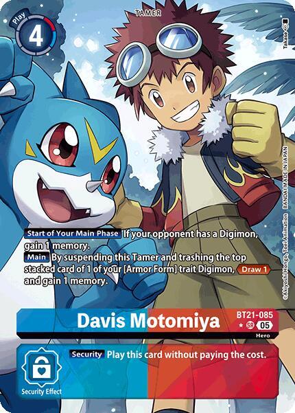 Davis Motomiya (Alternate Art) card image