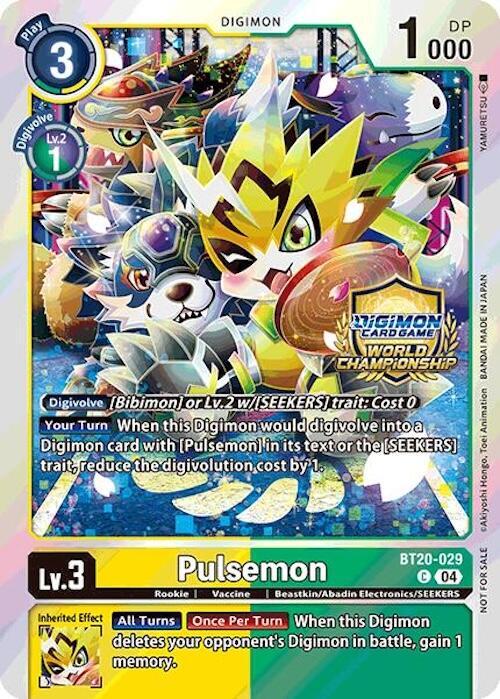 Pulsemon (Regionals 25-26 Champion Card Set Season 1) card image