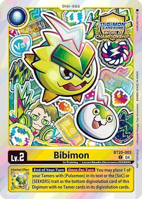 Bibimon (Regionals 25-26 Champion Card Set Season 1) card image