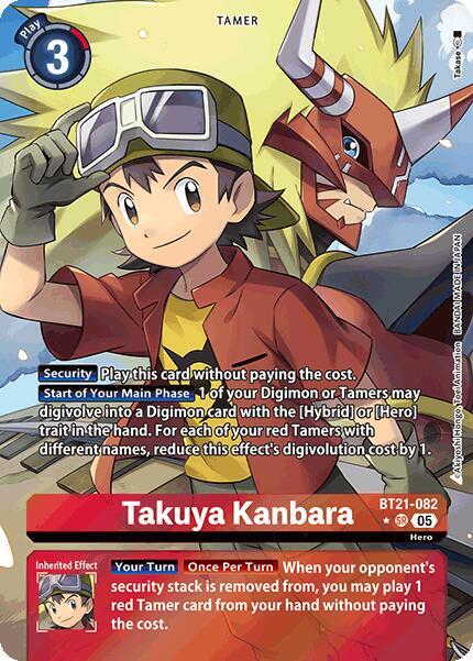 Takuya Kanbara (Alternate Art) card image