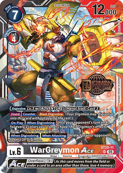 WarGreymon ACE card image