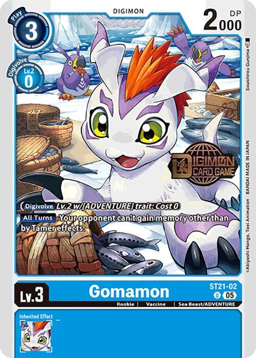 Gomamon card image