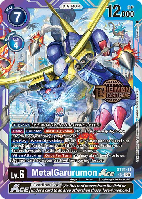 MetalGarurumon ACE card image